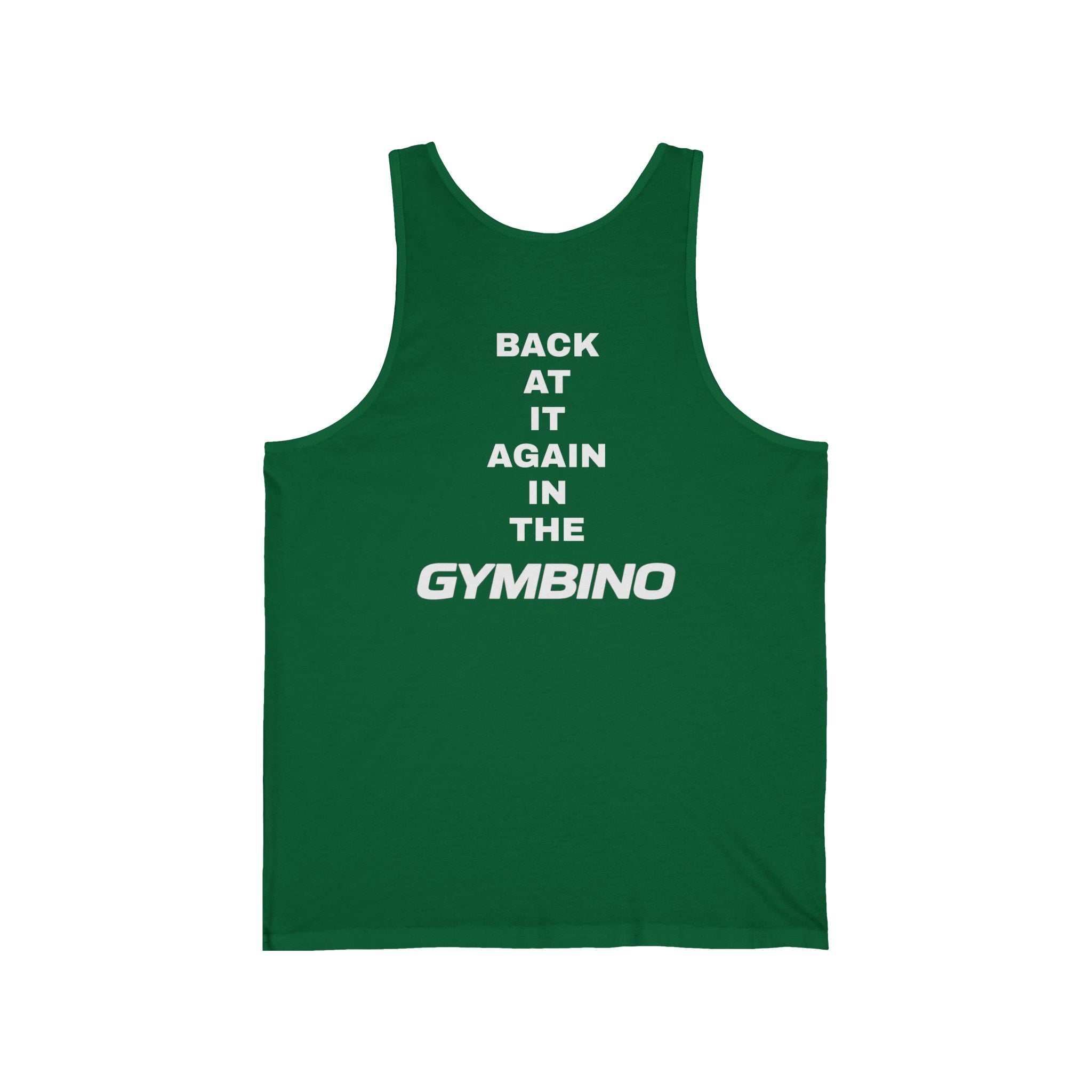Gymbino GB Logo Tank — Back At It Again Fitness Apparel