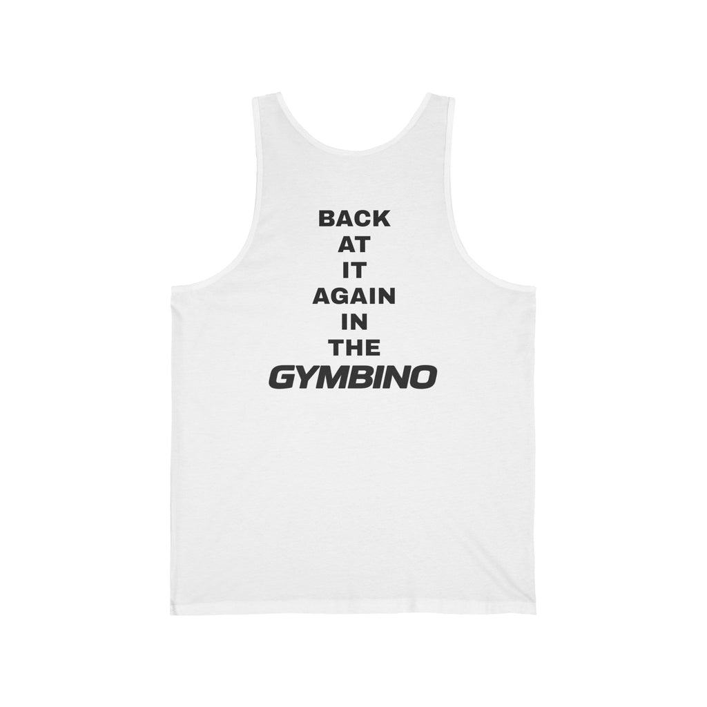 Gymbino GB Logo Tank — Back At It Again Fitness Apparel