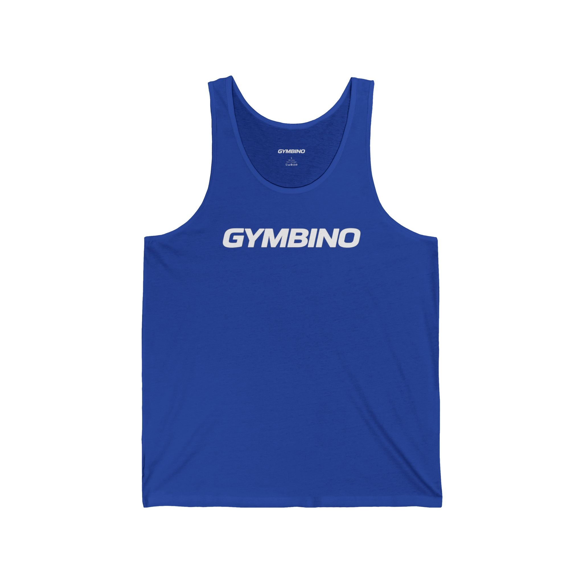 Gymbino GB Logo Tank — Back At It Again Fitness Apparel