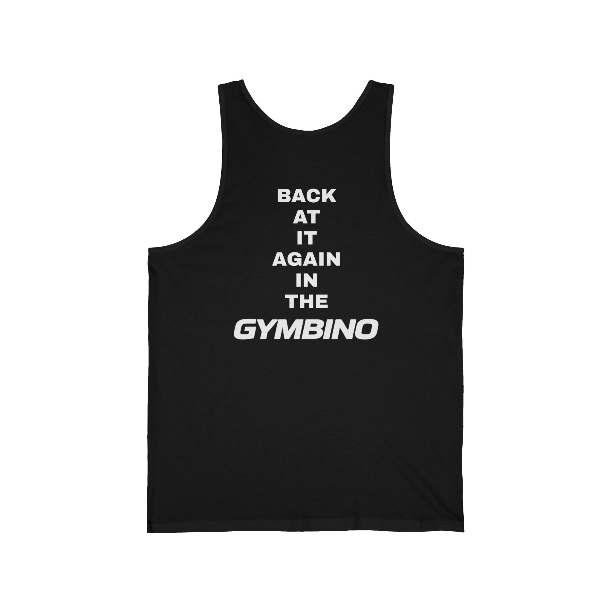 Gymbino GB Logo Tank — Back At It Again Fitness Apparel